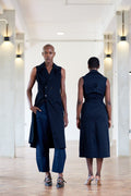 Taro Trench Dress
